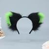 Flexible Faux Fur Cat Ears Fluffy Realistic Texture Animal Headband  Festival Gifting