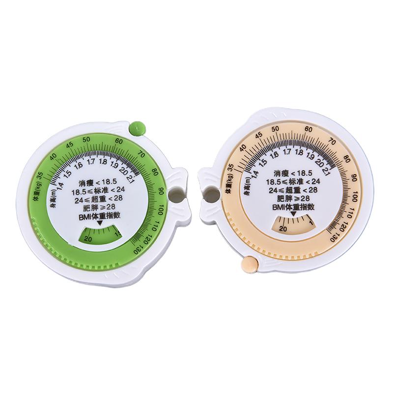 Bmi Body Measuring Tape Sewing Ruler Waist Tape Measure Portable Soft Measurement Ruler Practical Accessories