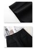 Ancola Women's High-Waisted Red Shorts - Spring 2025 Collection: Loose, Straight, Slimming, Wide-Leg Trousers