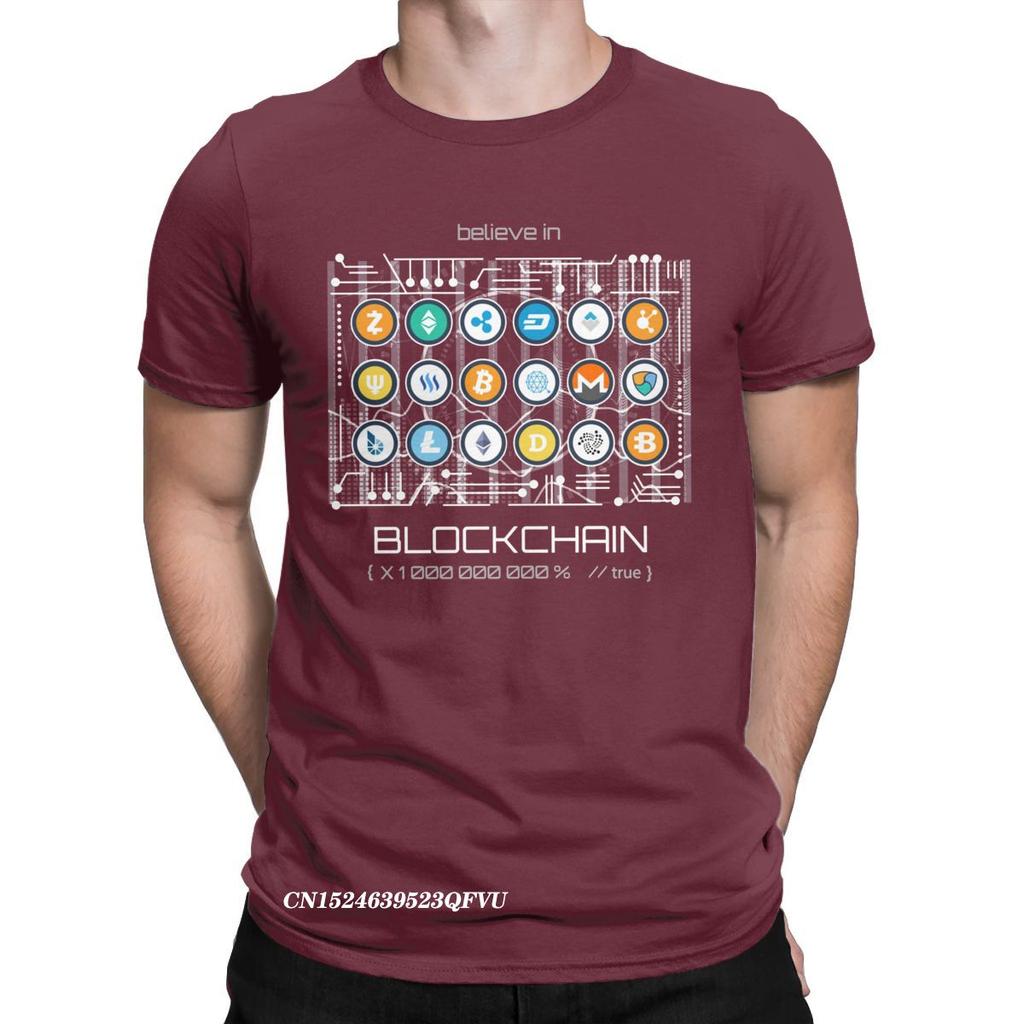 Lässiges Blockchain Kryptowährung BitCoin Krypto BTC T-Shirt Herren Damen T-Shirt Hodl Cardano ADA Ethereum SHIB DOGE T-Shirts Erwachsene