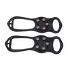 2Pcs 5 Tooth Anti Slip Simple Strengthened Ice Claw Crampons Outdoor Children's Ice Traction Cleats for Snow Mountaineering