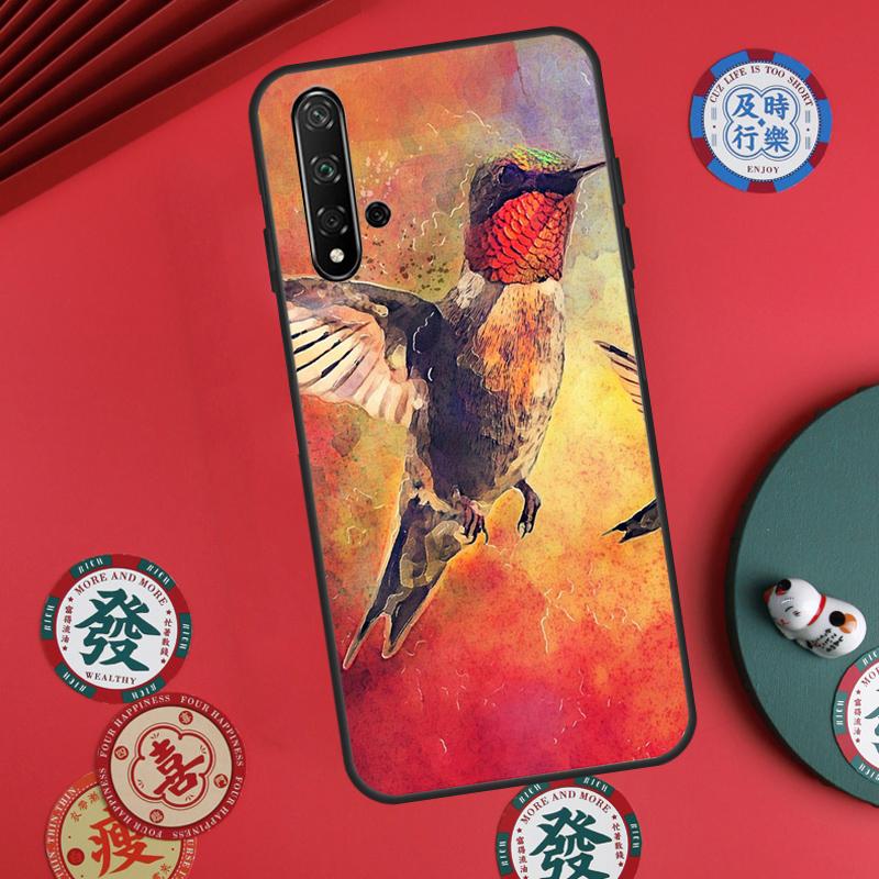 Hummingbird For Huawei Nova 5T 10 9 SE 7i 8i 11i 12i Y73 Y90 Y70 Y72 Y61 Y91 P60 Pro P30 P40 Lite Case