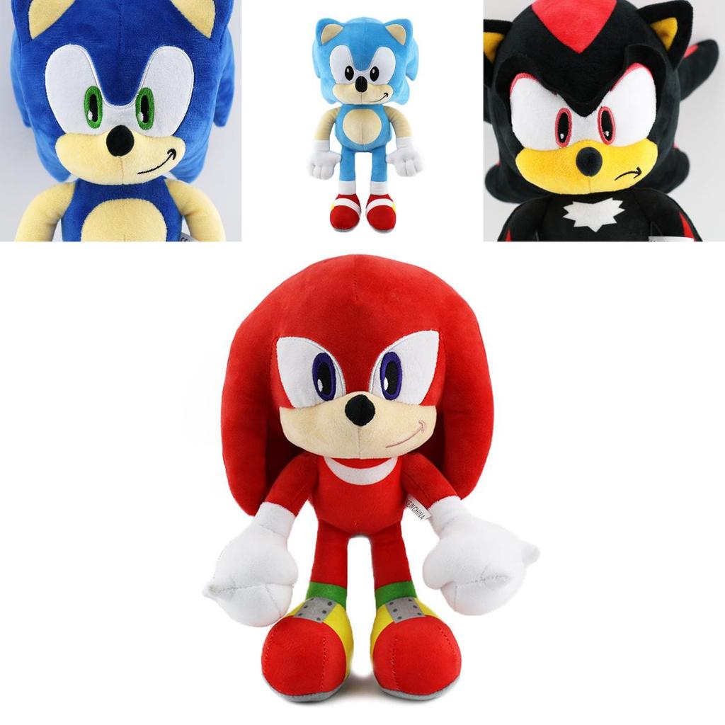Peluche Sonic The Hedgehog Shadow Deliziosamente Morbido da 30 Cm per i Momenti Gioiosi dei Bambini