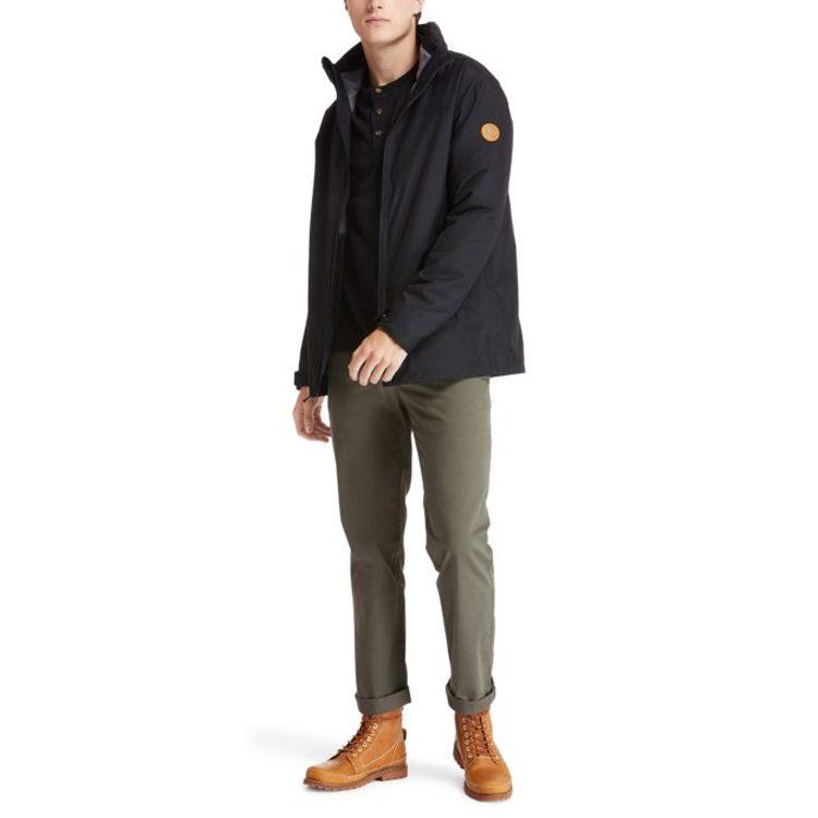 Timberland Jackets Men's Black Hooded Thickened Other A2EU1001