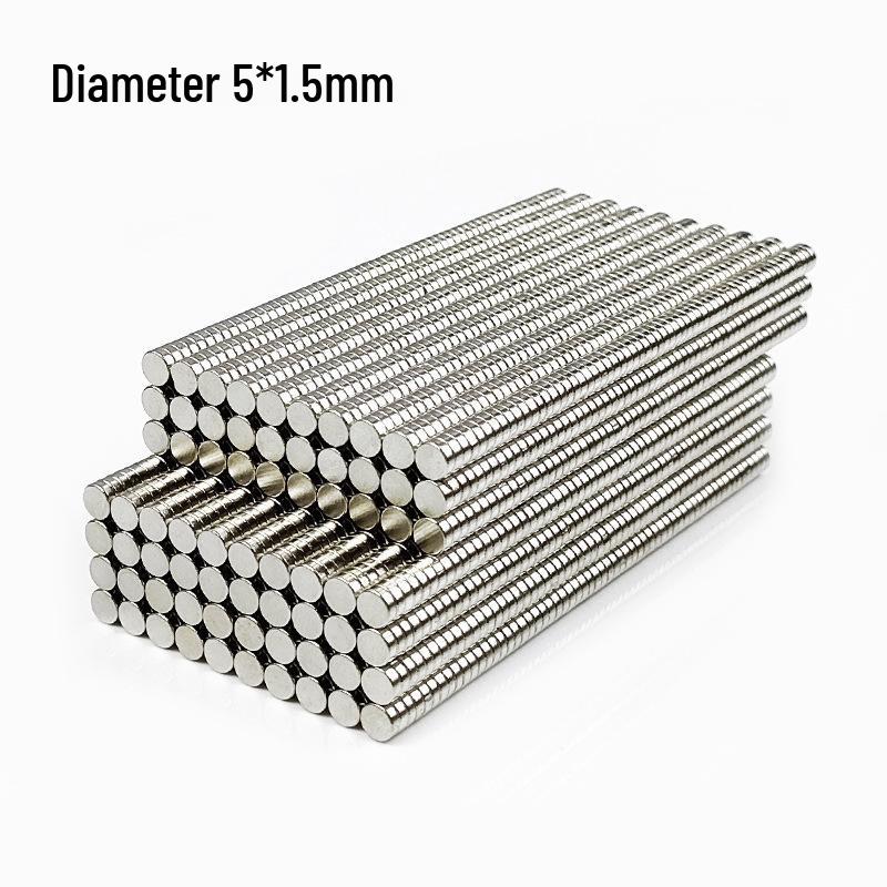 Neodymium Iron Boron Super Strong Double-Sided Refrigerator Magnets - Round & Square
