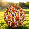 Pallone da Calcio Stampato Belgio Taglia 5 Resistente all'Usura Standard per Allenamento Adulti Regalo per Fan per Partite Sportive Indoor Outdoor