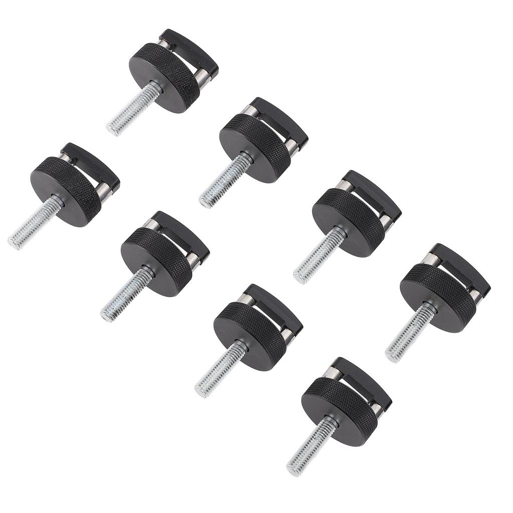 Quick Relse Thumb Screw Aluminium Alloy Red Hard Top Quick Removal Fastener Thumb Screws with Integrated D