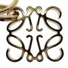 LOEWE  111.25.203 key ring gold metal Women
