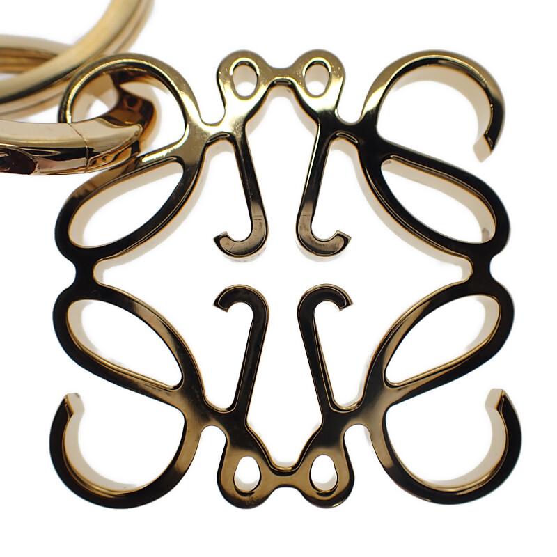 LOEWE  111.25.203 key ring gold metal Women