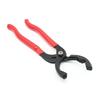 1pc 12 Inch Car Oil Filter Pliers Clamp Type Wrench Oil Filter Remove Disassembly Tool Filter Element Wrench 15 ° Bend Grip