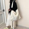  2025 Trendy Women's PU Cloud Shoulder Bag with Zipper and Phone Pocket