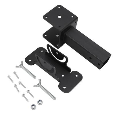 Soportes Elevadores Ajustables Negros Hardware Elevador para Techo de Patio Soportes de Soporte Pérgola