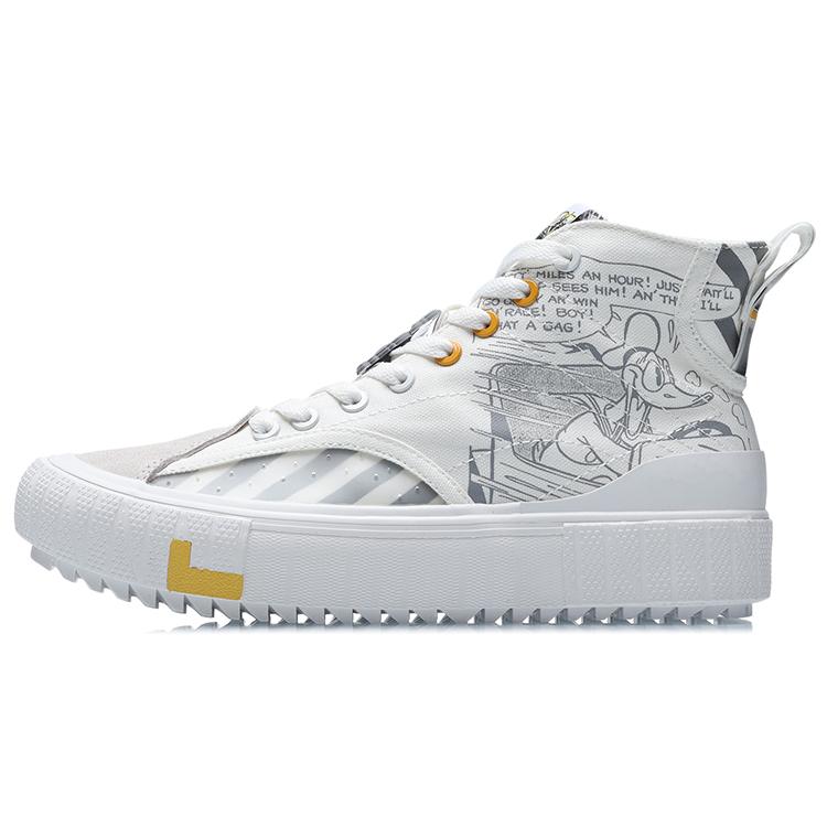 

новые LINING Classic Canvas Hi X Disney Бело-серые Женские 37