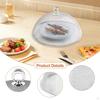 Dome-shaped Food Cover Made of Stainless Steel Mesh with Handle, Lightweight, Shatter, Washable And