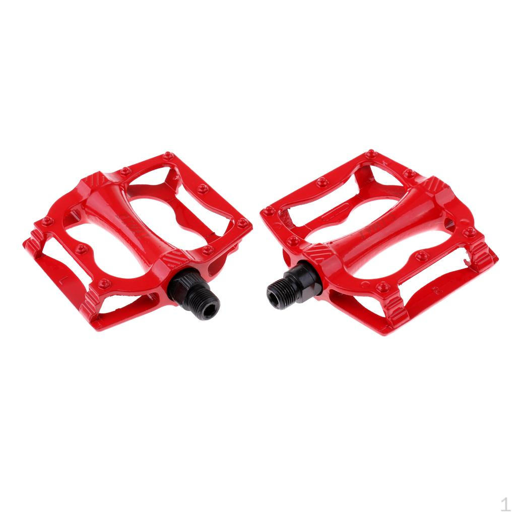 Pedals 9/16 Inch Alloy for Mountain and BMX Bikes