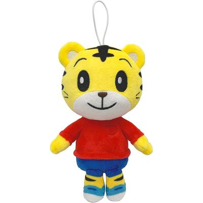 Happinet Zutto Friends Shimajiro Toy for Ages 1.5 and Up, Educational, Interactive, Soft Plush