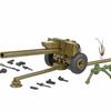 WWW2 Military Building Block 88mm Flak Gun Cannon  Weapons Figure Soldier Machine Gun Mecha Infantry Artillery Mortar Toys K053