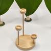 Baseball Stand Baseball Rack Display Holder Wooden Base Ball Stand Display Holder For Golf Baseball Softball Tennis Ball