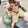 Motorbike Accessories Motorcycle Rear Seat Child Safety Armrest for Electric Vehicle Scooter Handrail Passenger Handle