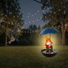 Solar-powered Bird Feeder Pendant Light - Outdoor Pendant Light Suitable For Lawns, Patios, And Lighting.