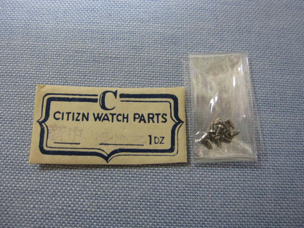 Citizen Part Receiving Screw for Nakasan 322 's Model