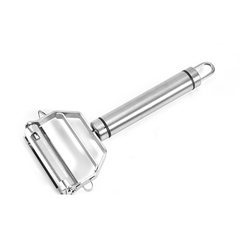 Stainless Steel Peeler Fruit Vegetable Melon Potato Carrot Cucumber Multifunction Grater Peeler Slice Home Kitchen Tool