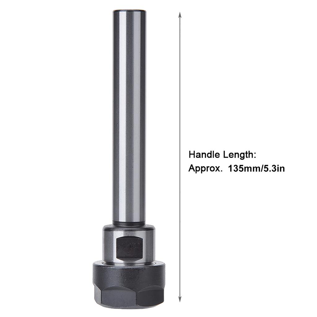 Collet Chuck Hold Milling Cutt Straight Extension Rod 20A-100L 100mm Length