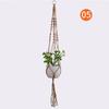 Handwoven Macrame Plant Hangers Boho Wall Mounted Flower Pot Holders for Indoor Outdoor Hanging Basket Garden Decor