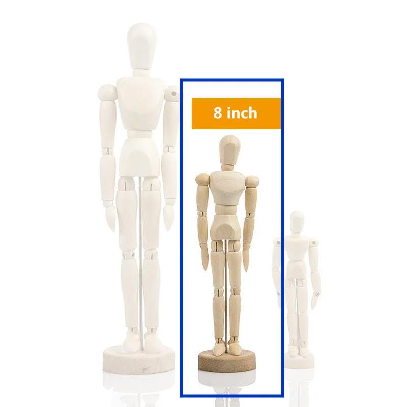 Ahşap El Vücut Çizim Eylem Oyuncakları Çizim Eskiz Manken Model Hareketli Uzuvlar Figürler Ev Dekorasyonu Sanatçı Modelleri Eklemli Bebek