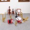 Dollhouse Miniature Musical Instrument Set Decoration Accessories Mini Music Instruments