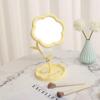 Sunflower Goddess Rotatable Makeup Mirror with Detachable Desktop Storage for Dorms