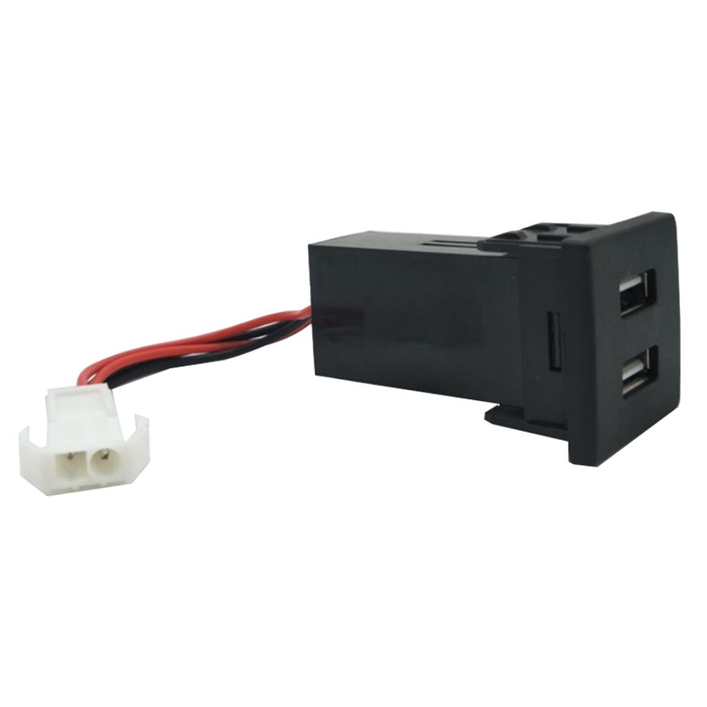 Car Charger Dual USB Auto Car Charger Vehicle Power Inverter Converter Adapter Transporter Dedicated Parts For Volkswagen VW T5