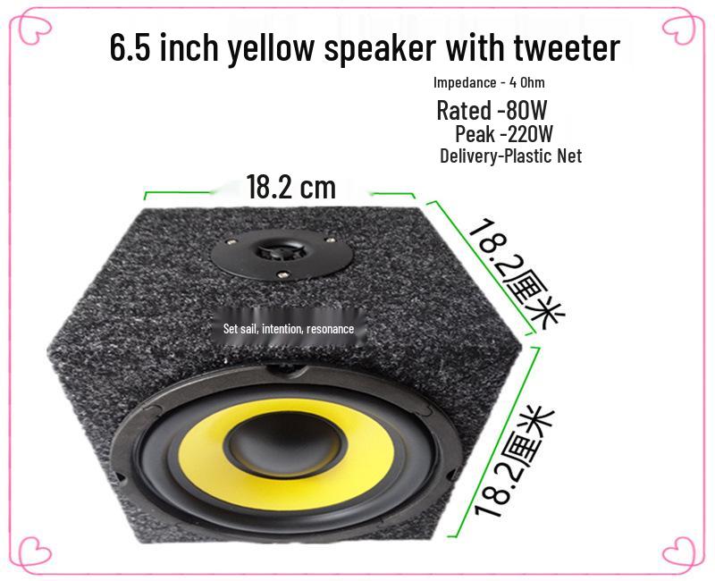 6.5, 8, 10 Inch Passive Subwoofer for Car and Home Audio