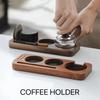 Covoraș pentru cafea Suport pentru stație Suport portafiltru Suport bază Suport lemn de nuc pentru 51 MM 54 MM 58 MM Accesorii espresso Barista