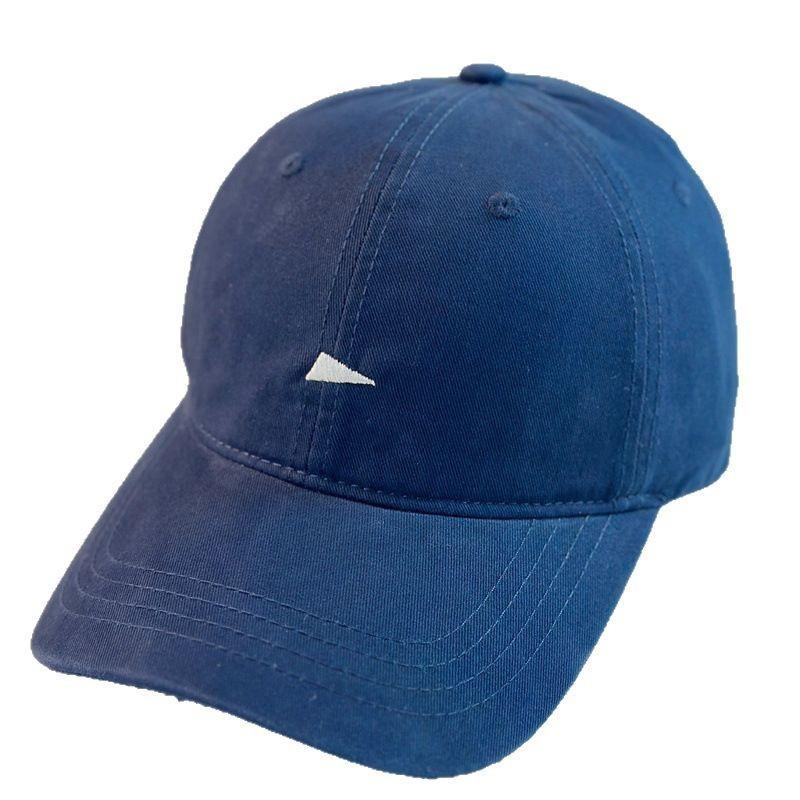 New Embroidered Inverted Triangle Baseball Cap Children Spring and Summer Widened Outdoor Sunshade Cap Men's Tide