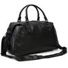 MAHEU Latest Design Black Travelling Bag Men Women Cowhide Leather Duffle Bag Luugage Flight Bag Business Travel Bag Male Female