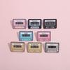 Cassette Artistic Music Brooch Geometric Cartoon Design Trendy Alloy Pin For Everyone