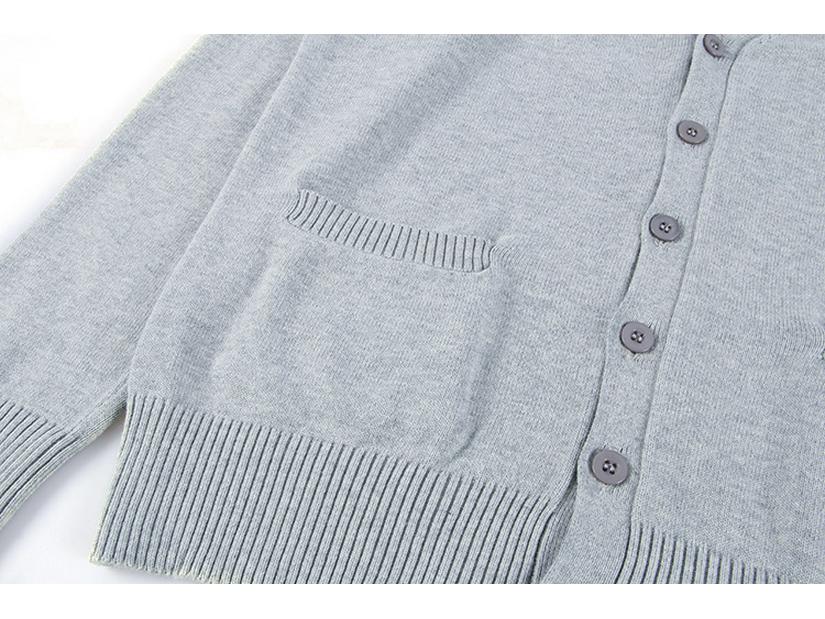 Saigo Beyond Japanese JK Uniform Soft Cotton Cardigan Sweater