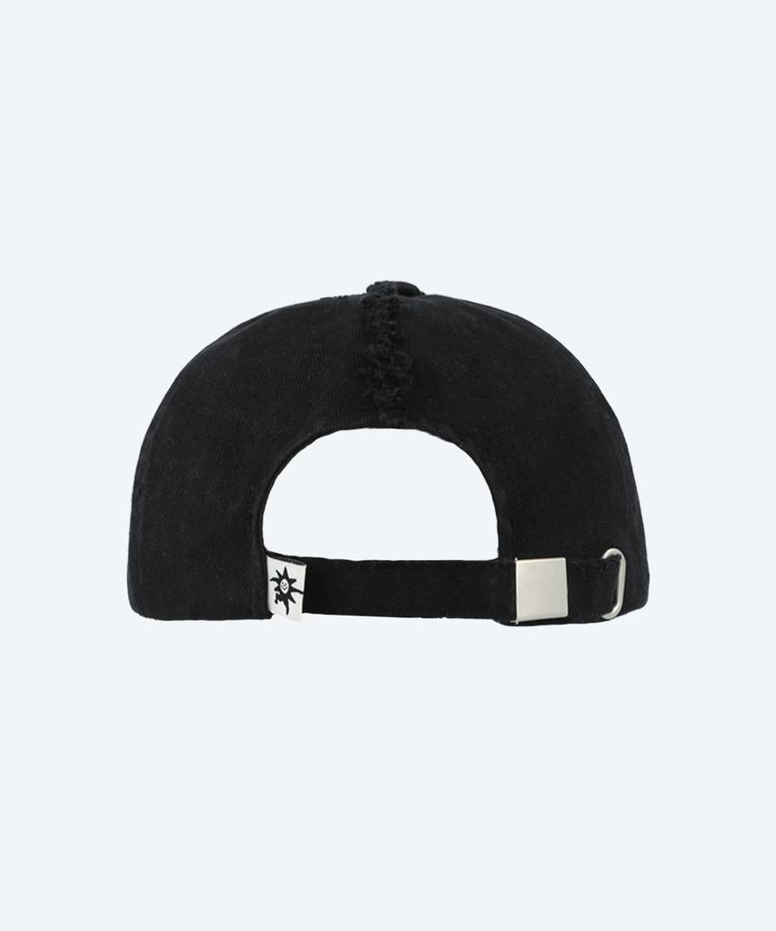 Tonilolenseu Applique Symbol Logo Ball Cap Black