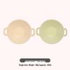 Double-Eared Ceramic Dipping Dish for Sauces and Snacks