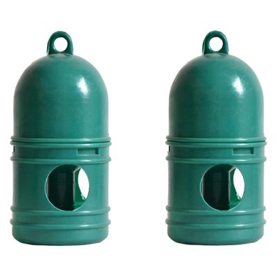Bird Waterer Durable Automatic Pigeons Water Feeder Drinker with Handle Portable Water Container Easy To Clean