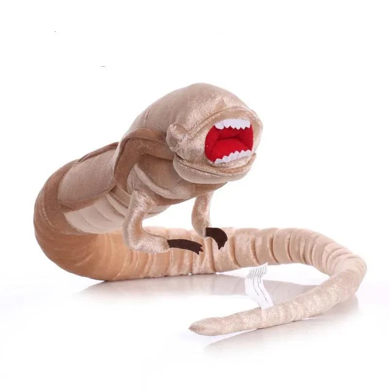 New Alien Xenomorph Plush Toy Cartoon Soft 50cm Facehugger Stuffed Doll Toy 115cm Chestburster Plushie Halloween Gift Decor Gift
