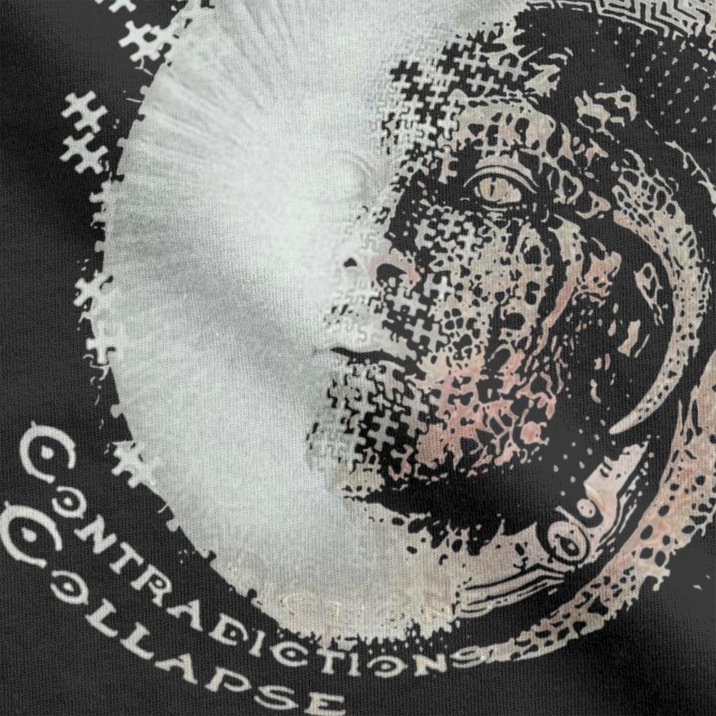 Meshuggah Herren T-Shirt Hipster T-Shirt Kurzarm Rundhals T-Shirt Reine Baumwolle Partykleidung