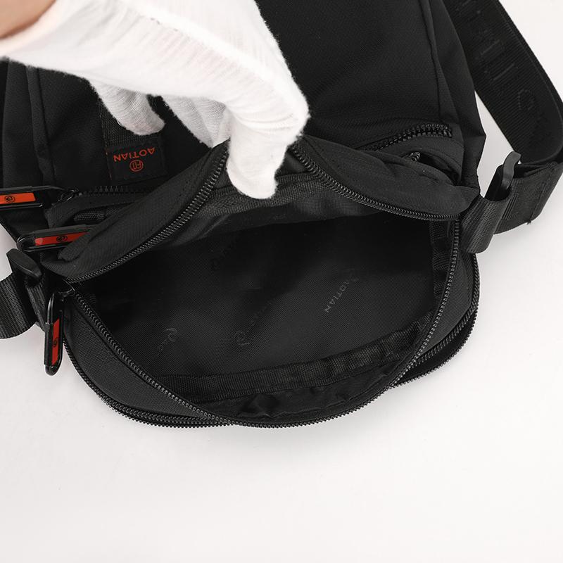 Herren Umhängetasche Oxford Tasche Mehrfachfach Schultertasche