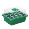 6/12 Holes Seed Starter Tray With Humidity Dome Succulent Propagation Tray Mini Greenhouse Germination Tray For Succulent Plant