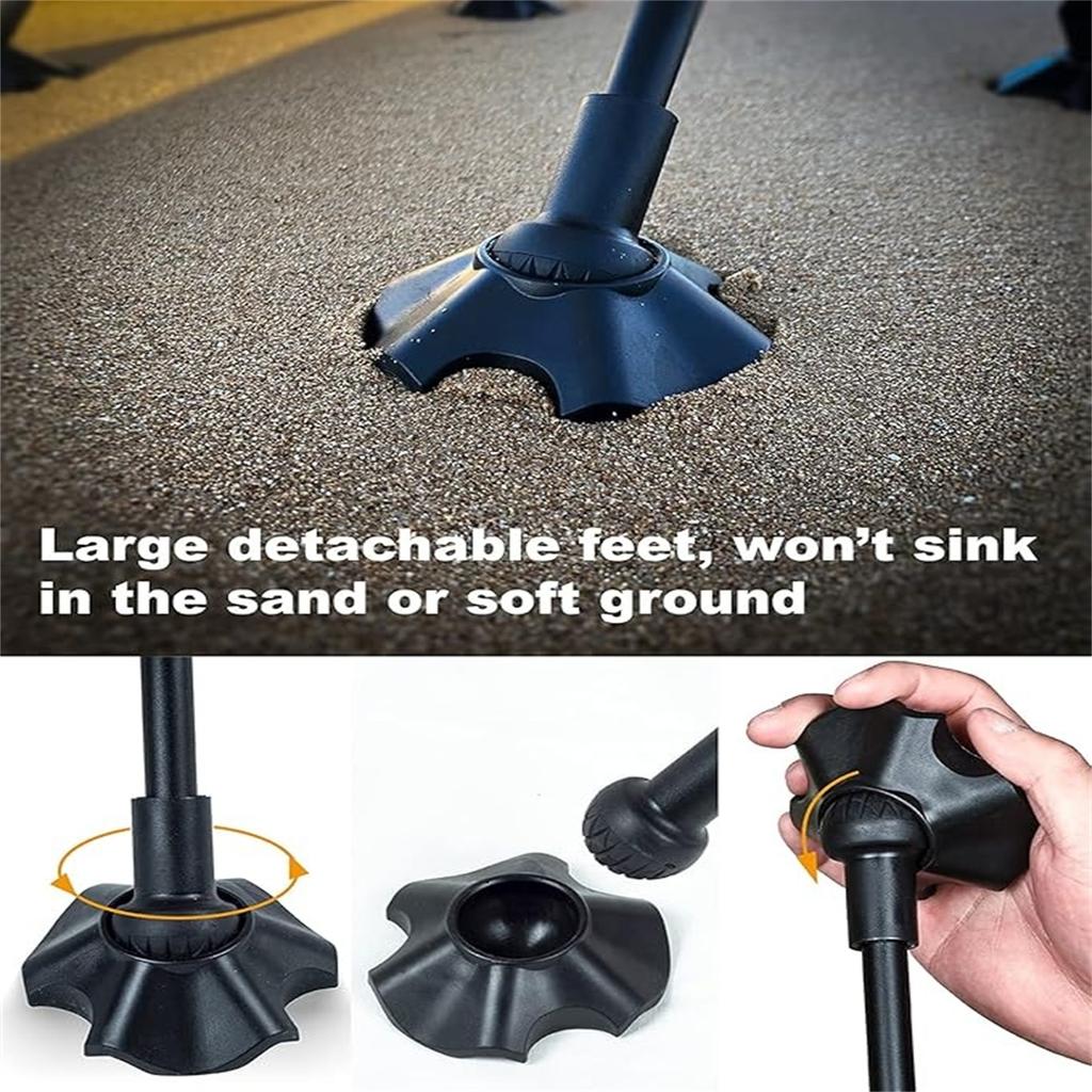 Plastic - Foot Covers – Wear-Resistant Camping Accessories for Folding Chairs, Surfaces & Improve Stability
