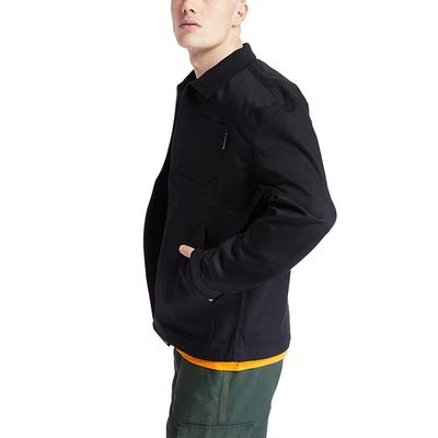 Jackets Men's Black Lapel Moderate Workwear A2ADD-001