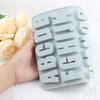26 Cavity Alphabet Crayon Molds Letter Silicone Candy Mold For Candy