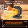 Office Winter Household Hot Air Blower Mini Desktop PTC Heating Fan Portable Bathroom Electric Heater