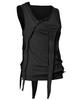 Peulleeoeob 3-Layered Braided Sleeveless (Fl-128_Black)